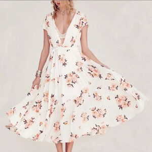 Free People All I Got Floral Maxi Dress